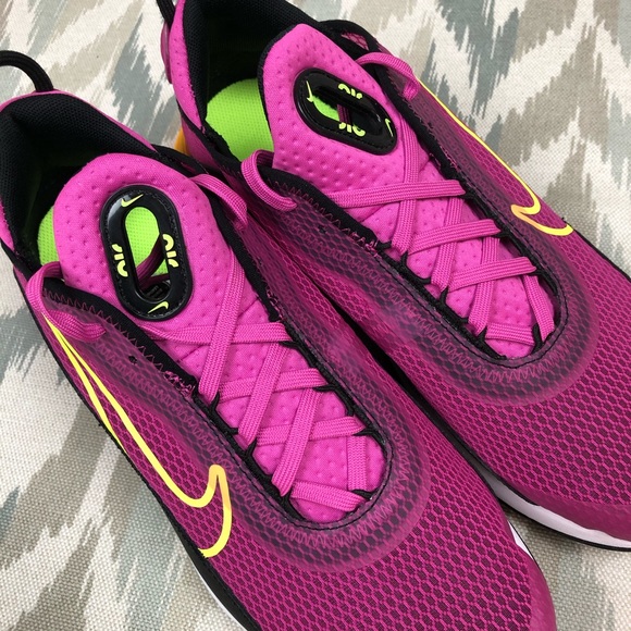 Nike Air Max 2090 GS Active Fuschia Women’s Running Shoes Size 6 CZ7659-600 - Picture 4 of 11